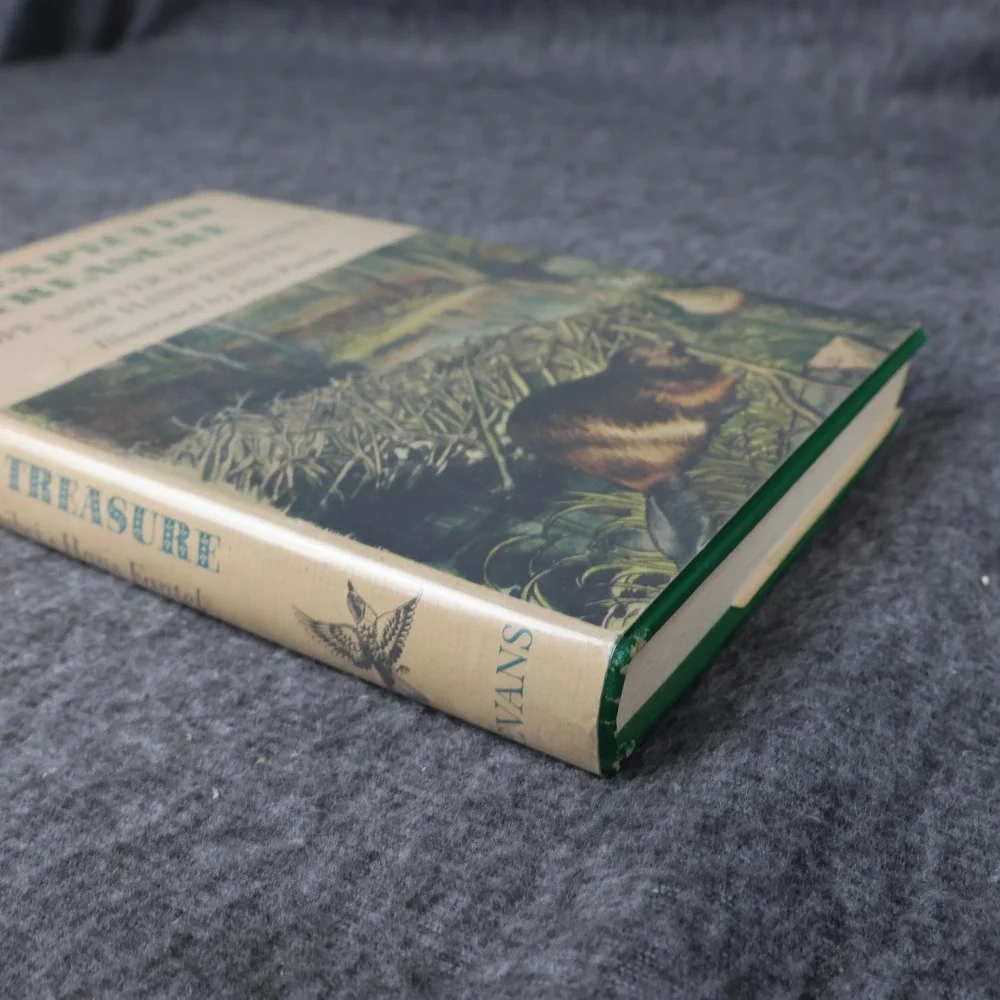 Vintage Unexpected Treasure Hope Sawyer Buyukmihci Green HC DJ 1st Ed 1968 USA